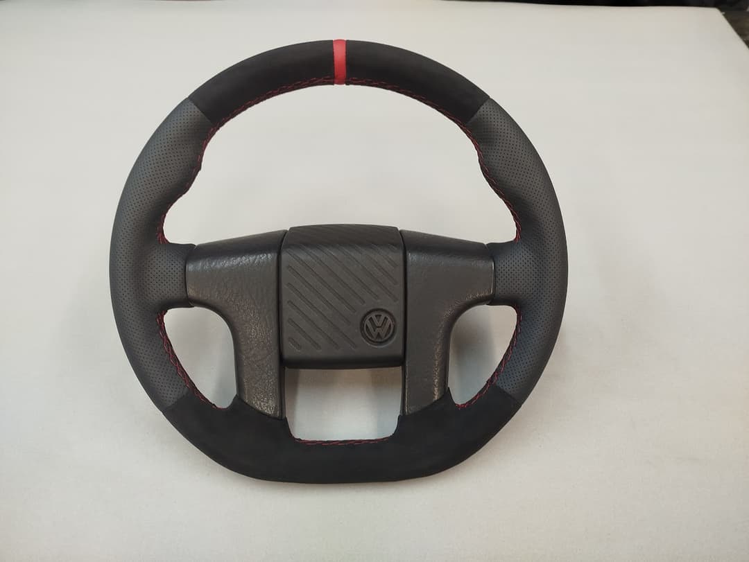 Golf Mk2 modified steering wheel